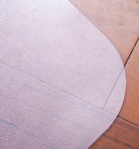 Focux 36 x 48'' Office Chair Mat for Hardwood Floor Opaque Office Floor Mat Anti-Slip Thin Desk Floor Protective Mats (1 Pc) - Thumbnail 3