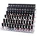 Sooyee Multi-Level Acrylic Nail Polish Holder,6 Step Counter Nail Polish Storage Display Stand on The Table,Clear