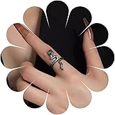 Andelaisi Punk Crystal Snake Wrap Open Ring Vintage Snake Finger Ring Black Serpent Snake Open Knuckle Ring Snake Adjustable Stacking Ring Jewelry for Women and Girls