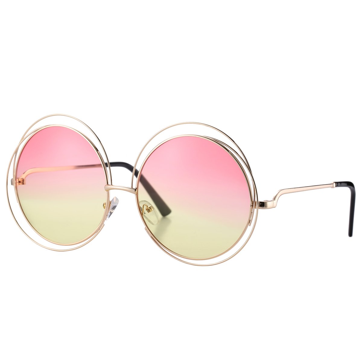 Pro Acme Women’s Double Circle Metal Wire Frame