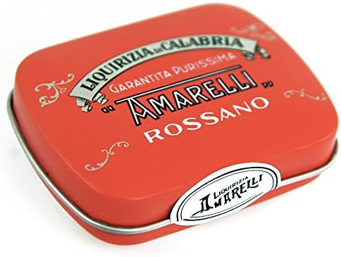 Amarelli Spezzatina Rossano (2 x 20g) - Pastilles of pure liquorice hard