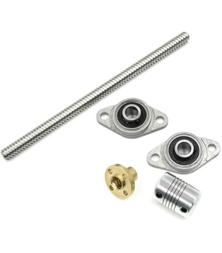 Lead Screw T8 1000mm Stainless Steel With Brass Nut Philippines