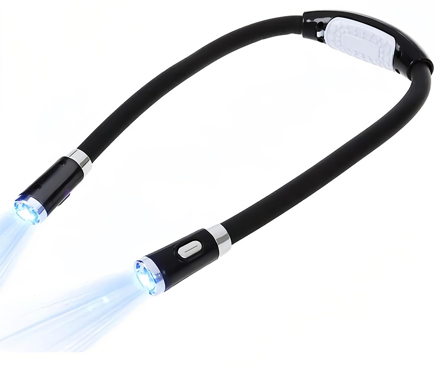 Neck Reading Light Book Light for Reading in Bed 4 LED 3 Modes Neck Reading Lamp Hands Free Flexible Torch Lights for Readers U-Shaped LED for Bookworms Camping Repairing Craft Knitting