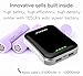 SINOELE 10000mAh Power Bank QC2.0 Phone Portable External Battery Packs Fast Charger for iPhone, Samsung, and More (Black)