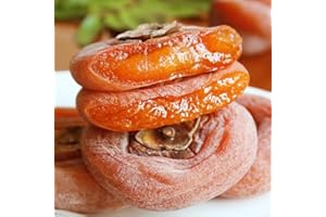 VJPPII Homemade Dried Persimmons,500g Dried Persimmon,Dried Persimmons,Persimmon Fruit,Sun Dried Persimmons (B,1000g)