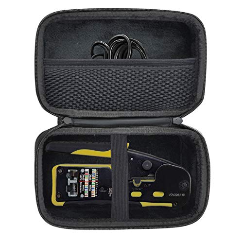 HESPLUS Storage Case for Klein Tools VDV226-110 Wire Crimper/Wire Cutter/Wire Stripper Pass-Thru Modular All-in-One Tool - Thumbnail 6