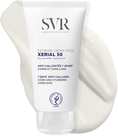 SVR XERIAL 50 Extreme Foot Cream 50% Urea for Cracked Heels 50ml