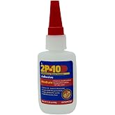 FastCap 2P-10 Professional Medium Wood Adhesive Glue - Ideal for Wood Works - All Purpose Application - 4000 PSI Tensile &amp; Sheer - 2.25 oz. - 80069