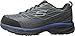 Skechers for Work Men's Conroe Walking Shoe, Charcoal/Blue, 9 M US