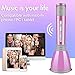 TOSING Microphone for Kids, Wireless Bluetooth Karaoke Microphone Machine for Home, Party, Birthday Gifts and Toys for Kids Girls Age 5 6 7 8 9 (Pink)