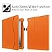 Fintie Case for iPad 2 3 4 (Old Model) - [Corner Protection] Multi-Angle Viewing Folio Smart Stand Cover with Pocket, Auto Sleep/Wake for iPad 2, iPad 3 & iPad 4th Gen with Retina Display, Orange