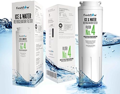 Water Filter for EDR4RXD1, UKF8001, 4396395 Replacement In Whirlpool Refrigerators By Freshflow | Fridge With Compartment In Inside Top Right Corner - Also Maytag, KitchenAid, Jenn-Air, Amana (1 Pack)