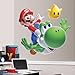 Roommates 883Slm Mario Yoshi Peel & Stick Giant Wall Decal