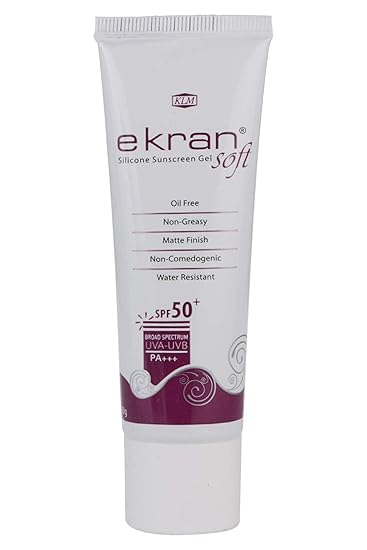 Ekran Soft Spf 50+ Silicone Sunscreen Gel - 50 g