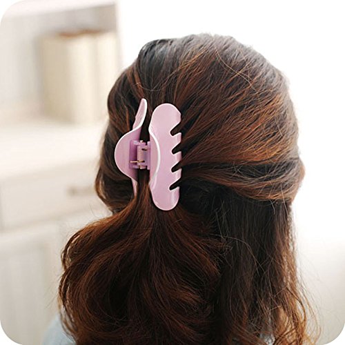 usongs Large acrylic hair accessories hairpin leopard hair grasping claws grasping fixed clip clip hair headdress Korea