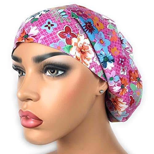 Amazon.com: Womens Surgical Scrub Hat OR Nurse Cap Euro