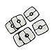 HURI 6 Air Filter for Echo SRM 210 225 HC150 SRM210 SRM225 ES-210 GT-200 GT-225 HC-150 HC-225 PAS-225 PAS-265 PB-250 PE-225 SHC-225 SRM-265 Trimmer Blower Replace 13031054130 A226001410