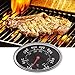 Lid Thermometer Gas Grill Heat Indicator Replacement for DYNA GLO DGF510SBP, DGF493BNP, BBQ Grillware GGPL-2100, Temperature Gauge for Backyard Grill BY13-101-001-13, GBC1461W and Others.