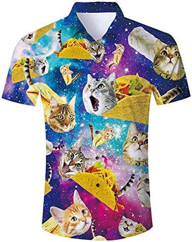 cat taco hawaiian shirt