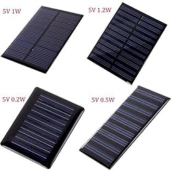 Eachbid 0.2W 5V Solar Panel Module Solar System
