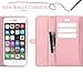 iPhone 8 Plus Case, iPhone 7 Plus Case, Homelove PU Leather Lady Wallet Top-handle Purse with Gold Chains Card Cash Slots Holder for iPhone 7 Plus/8 Plus Rose Gold