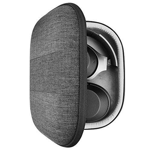 Geekria Headphones Case for Sony WH1000XM2, MDR1000X, Sennheiser PXC 550, JBL EVEREST 750, 710, 310, ELITE 750NC Headphone HardShell Case/Headset Protective Travel Bag with Space for Charger, parts