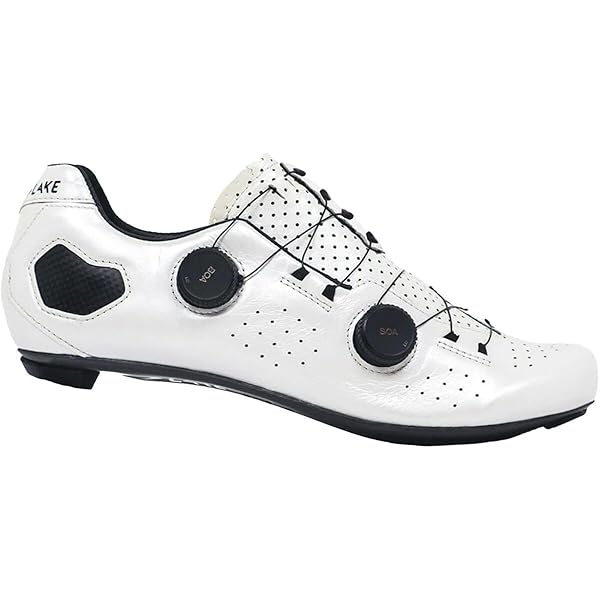 Amazon.com | Lake Cx333 Wide Cycling Shoe - Men's White/Black