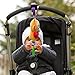All-in-1 Wingingkids Baby Toy with Rattle Bell Teether Funny Monkey for Early Education and Development