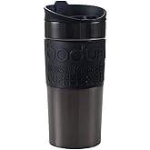 Bodum 11068-380S Bodum Travel Mug, 12 oz, Gunmetal