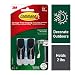 Command Outdoor 2 lb Capacity Stainless Steel Toggle Hooks, Decorate Damage-Free, Water-Resistant Adhesive (17065S-AWES) primary