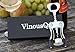 VinousQ Premium Wing Corkscrew, All-in-one Luxury Wine Bottle Opener for Easy Cork Removal, Ready to Wrap Gift Box. Risk Free. Enhance Your Fine Dining Experience Now!
