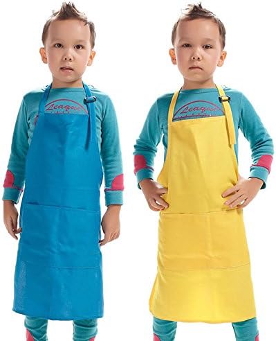 Kid's Drawing Apron Gardening Painting Neck Of The Rope With Adjustable Buckle Design, Easy For Wearing.using Fabrics, Soft And Comfortable.
