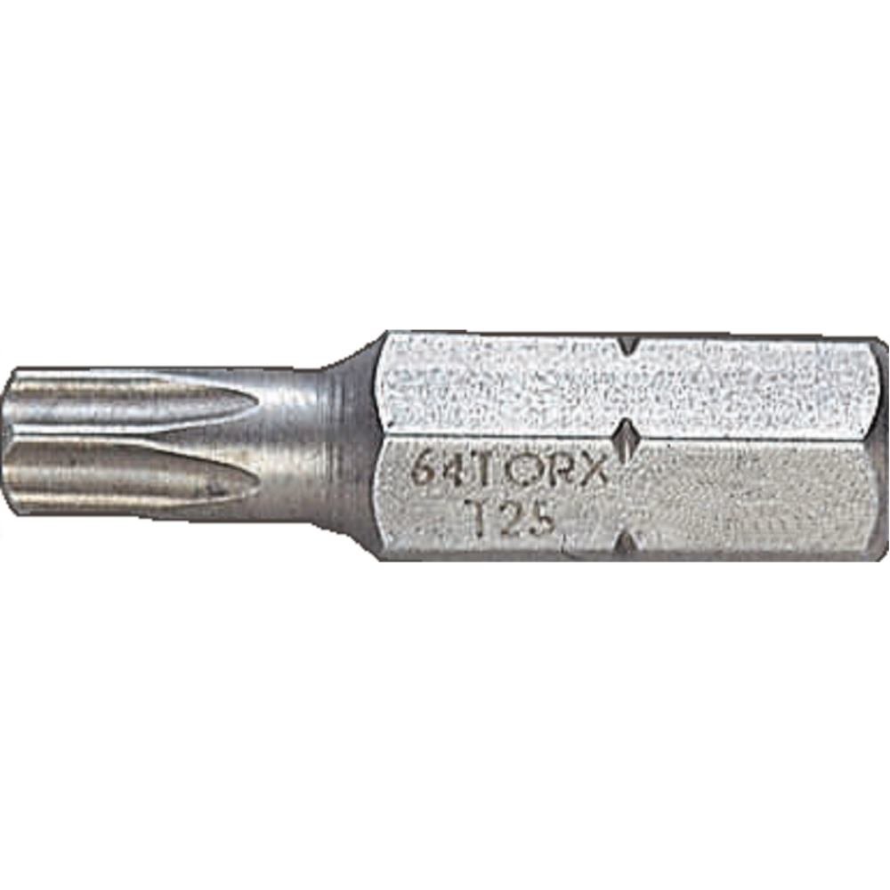 Bahco 59S/T4 Bits for Torx Head Screws, Grey, 25 mm, Set of 5 Pieces