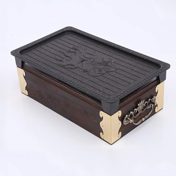 La caja china Cajas Sau # 3 Roasting Caja cerdo Barbacoa: Amazon.es: Jardín