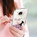 LeYi for Moto Z Play Case,Moto Z Force Case with HD Screen Protector for Girls Women, Shiny Glitter Moving Quicksand Liquid Clear TPU Protective Case for Motorola Moto Z Play/Moto Z Force Rose Gold