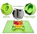 Baby's Choice Silicone Placemat - A Safe Baby Plate For Your Toddler - 100% Food-Grade Silicone BPA Free. With Extra Strong Suction That Fits To Every Highchair Tray,