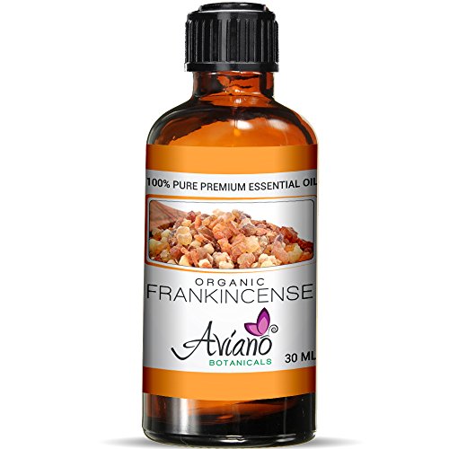Organic Frankincense Essential Oil Ultra Premium 100% Pure Therapeutic Grade Sweet Boswellia Sacra - Very High Potency, Undiluted By Avíanō Botanicals - 30ml