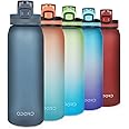 Opard 30oz Sports Water Bottle with Leak Proof Flip Top Lid BPA Free Tritan Reusable Plastic for Gym and Outdoor