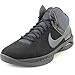 Nike Mens Air Visi Pro Vi NBK Black/Anthracite Ankle-High Nubuck Basketball Shoe - 7.5M