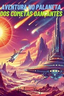 Livro Aventura no Planeta dos Cometas Dançantes