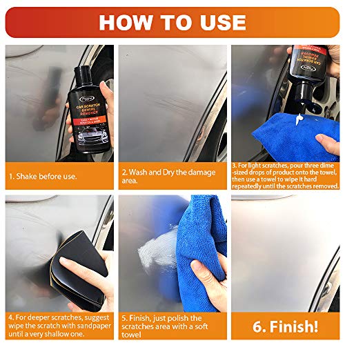 YOOHE Car Scratch Remover Scratch Removal for Cars, Car Scratch