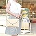 GEARONIC Clutch Purses, PU Leather Evening Envelope Clutch Handbags Womens Crossbody Bag with Chain Strap Beige