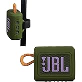 Hermitshell Hard Travel Case for JBL Go 3 / JBL Go 4 Portable Bluetooth Speaker (Forest, Silicone Case)
