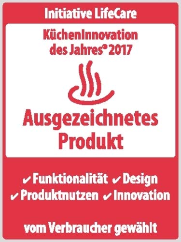 Rösle 12895 Stainless Steel Garlic & Ginger Press with Scraper for Effortless Mincing with Easy Cleanup, 13-inch