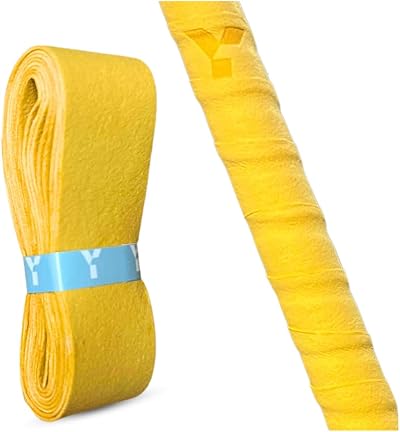 Y Y1 Chamois Hockey Grip Double Sided Wet Condition Soft Leather Yellow