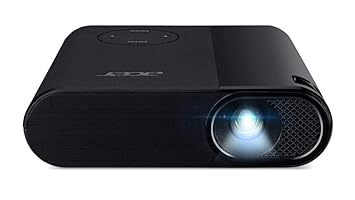 Acer C200 LED Projector - 200 Lumens - Native Resolution FWVGA 854 x 480 - 6700 mAh Battery - 30000 Hrs Lamp Life