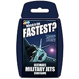Ultimate Military Jets Top Trumps Card Game | Educational Card Games