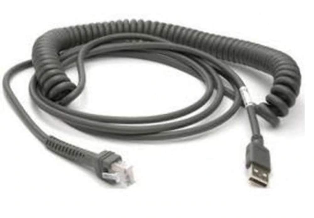 Datalogic 90A052066 5 m USB Type A Coiled Data Transfer Cable