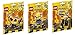 LEGO, Mixels Series 6 Bundle Set of Weldos, Kramm (41545), Forx (41546), and Wuzzo (41547)