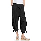 Women's Wide Leg Pants with Side Slits - UPF 50+ Sun Protection - Petra